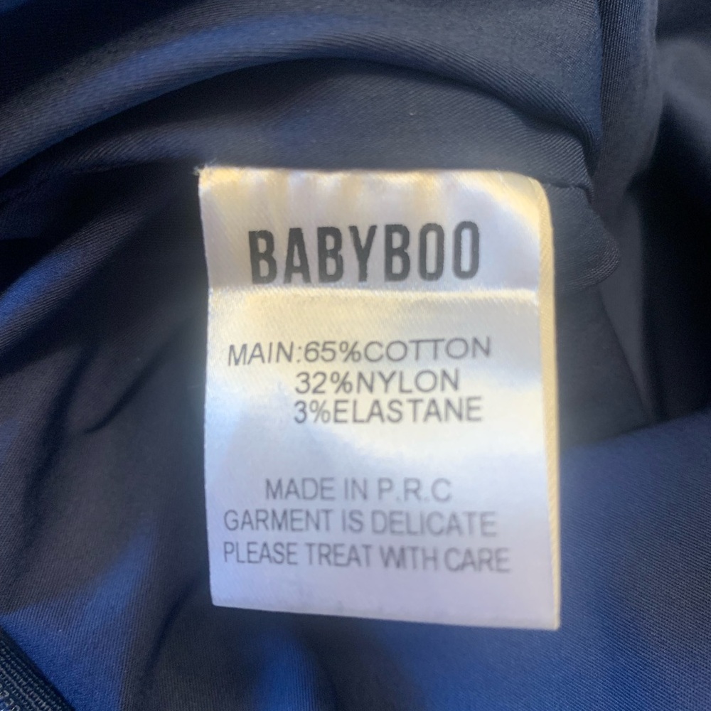 Babyboo Angelina Navy Prom Maxi Dress NWT - Picture 10 of 12